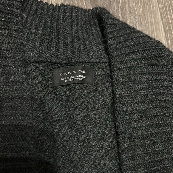 Zara long knit cardigan - Picture 2 of 5